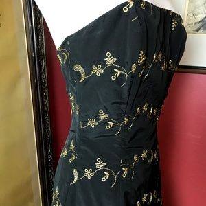 Betsey Johnson - Black Strapless Dress